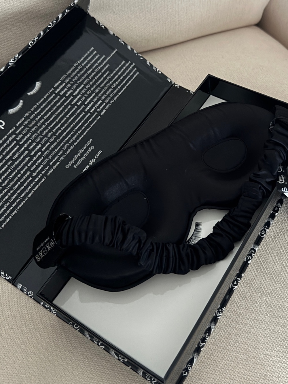 NIB slip silk sleep mask